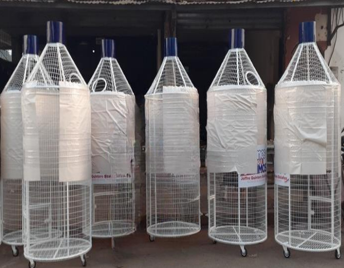 Construcción de botellas de malla para reciclaje de plásticos para Municipio de Rio Verde 2022